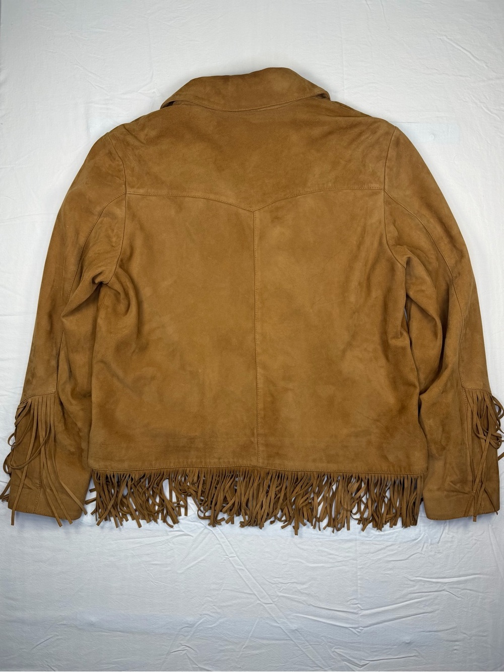 Stetson Brown Suede Fringe Jacket - Picture 4 of 4